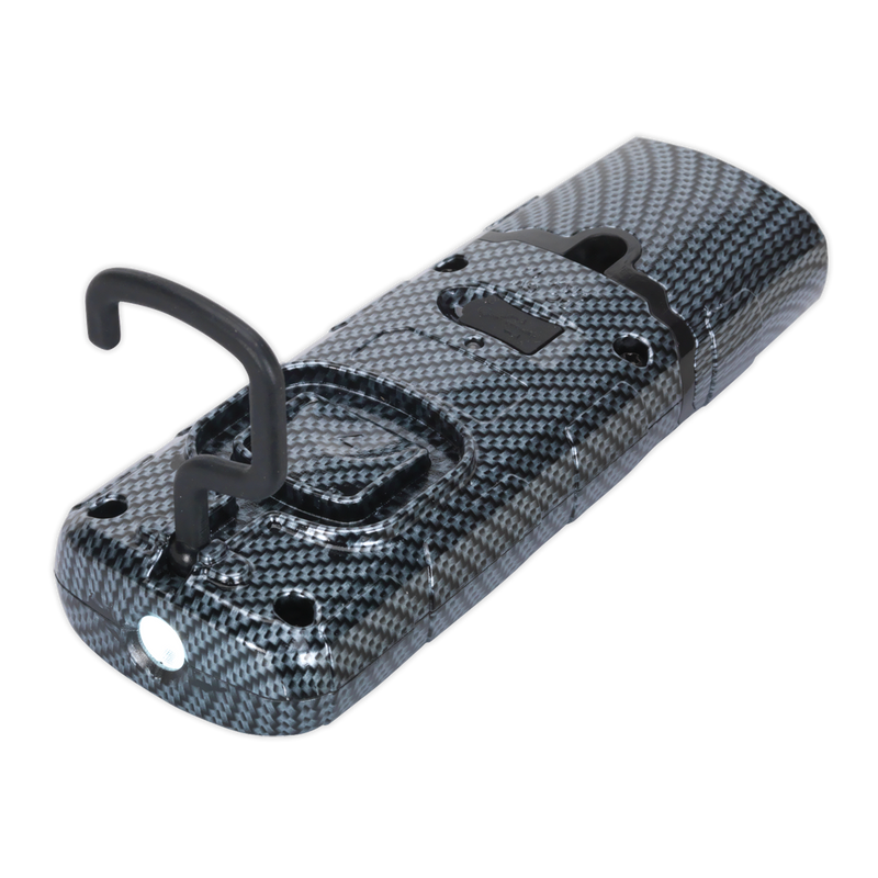 Rechargeable 360¡ Inspection Lamp 2W COB + 1W LED Carbon Fibre Effect | Pipe Manufacturers Ltd..