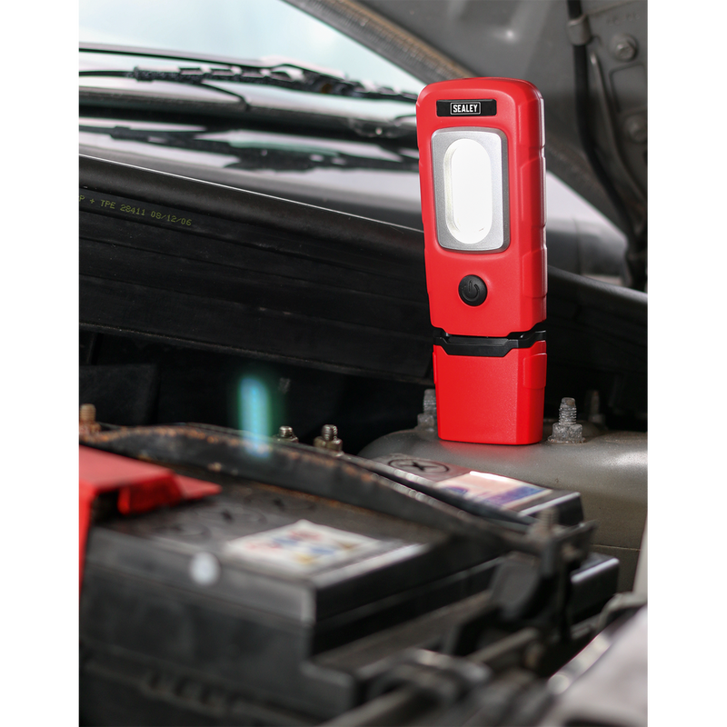 Rechargeable 360¡ Inspection Lamp 3W COB + 1W LED Red Lithium-Polymer | Pipe Manufacturers Ltd..