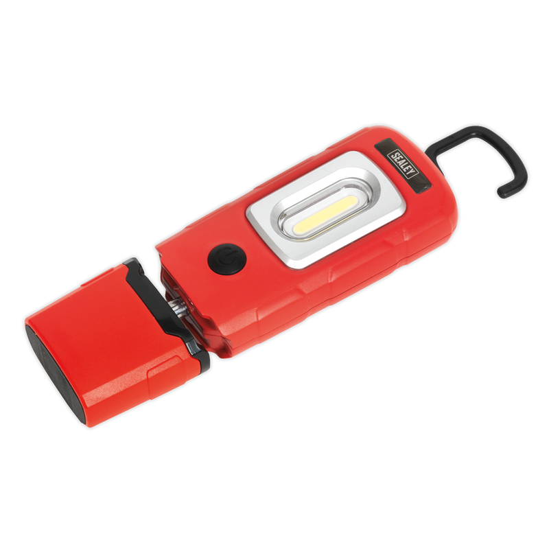 Rechargeable 360¡ Inspection Lamp 3W COB + 1W LED Red Lithium-Polymer | Pipe Manufacturers Ltd..