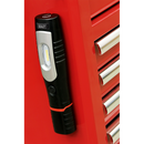 Rechargeable 360¡ Inspection Lamp 7 SMD + 3W LED Black Lithium-ion | Pipe Manufacturers Ltd..