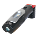 Rechargeable 360¡ Inspection Lamp 7 SMD + 3W LED Black Lithium-ion | Pipe Manufacturers Ltd..