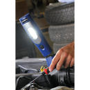 Rechargeable 360¡ Inspection Lamp 7 SMD + 3W LED Blue Lithium-ion | Pipe Manufacturers Ltd..