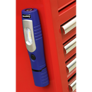 Rechargeable 360¡ Inspection Lamp 7 SMD + 3W LED Blue Lithium-ion | Pipe Manufacturers Ltd..