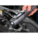 Rechargeable 360¡ Inspection Lamp 7 SMD + 3W LED Brushed Aluminium Lithium-ion | Pipe Manufacturers Ltd..