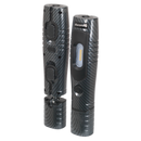 Rechargeable 360¡ Inspection Lamp 7 SMD + 3W LED Carbon Fibre Effect Lithium-ion | Pipe Manufacturers Ltd..