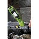 Rechargeable 360¡ Inspection Lamp 7 SMD + 3W LED Green Lithium-ion | Pipe Manufacturers Ltd..