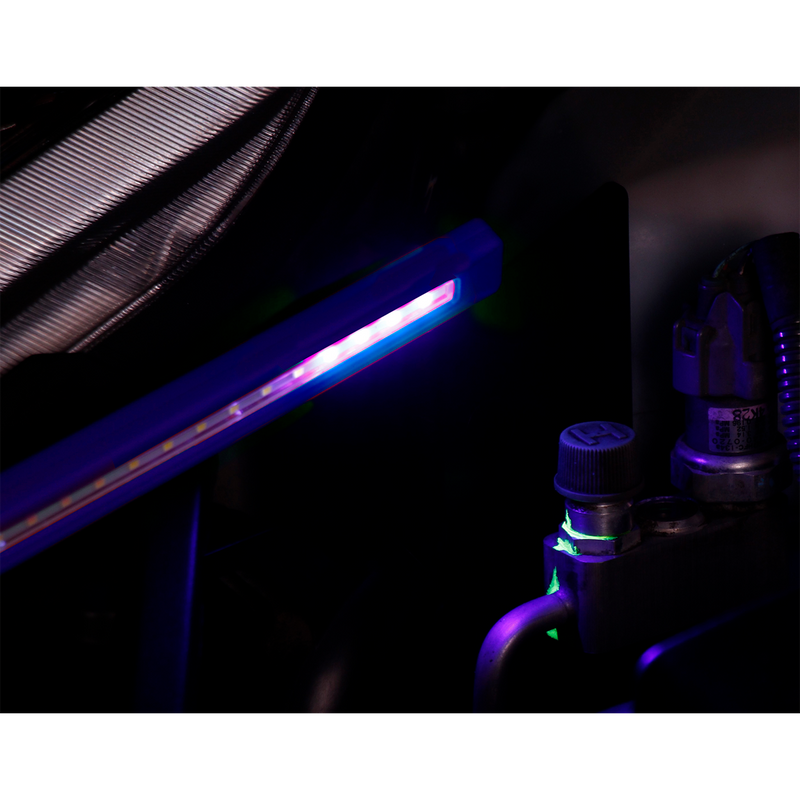 Rechargeable 360¡ Slim Inspection Lamp 16 SMD LED + 1W LED + UV Light Black Lithium-ion | Pipe Manufacturers Ltd..