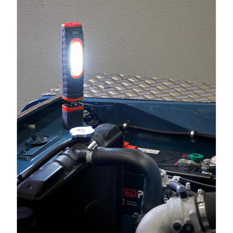 Rechargeable 360¡ Inspection Lamp 24 SMD LED + 3W LED Red 2 x Lithium-ion | Pipe Manufacturers Ltd..