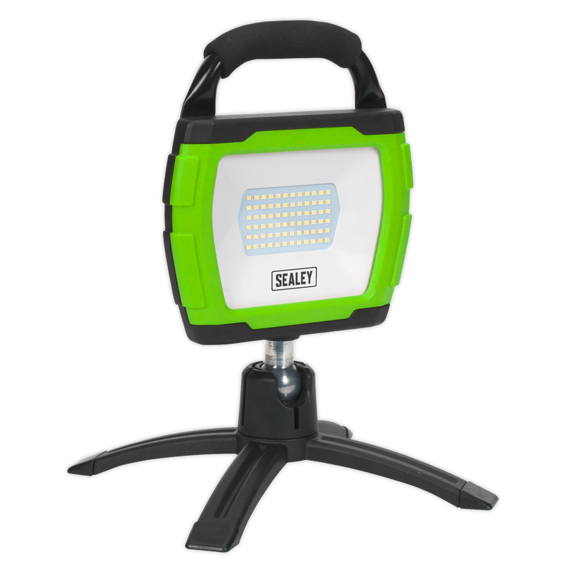 Rechargeable 360¡ Floodlight 36W SMD LED Portable Green Lithium-ion | Pipe Manufacturers Ltd..