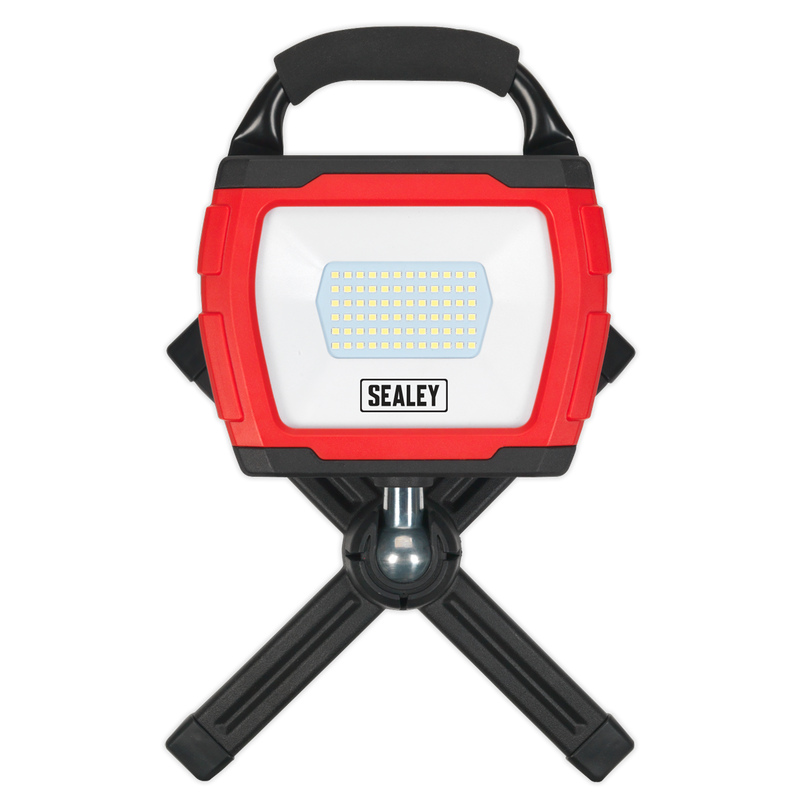 Rechargeable 360¡ Floodlight 36W SMD LED Portable Red Lithium-ion | Pipe Manufacturers Ltd..