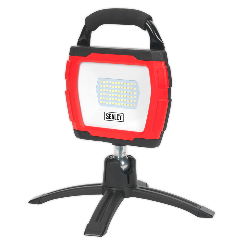 Rechargeable 360¡ Floodlight 36W SMD LED Portable Red Lithium-ion | Pipe Manufacturers Ltd..