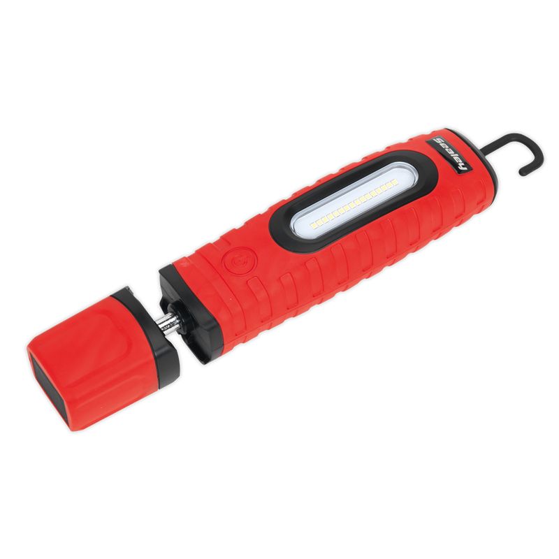 Rechargeable 360¡ Inspection Lamp 16 SMD LED + 3W LED Red 2 x Lithium-ion | Pipe Manufacturers Ltd..