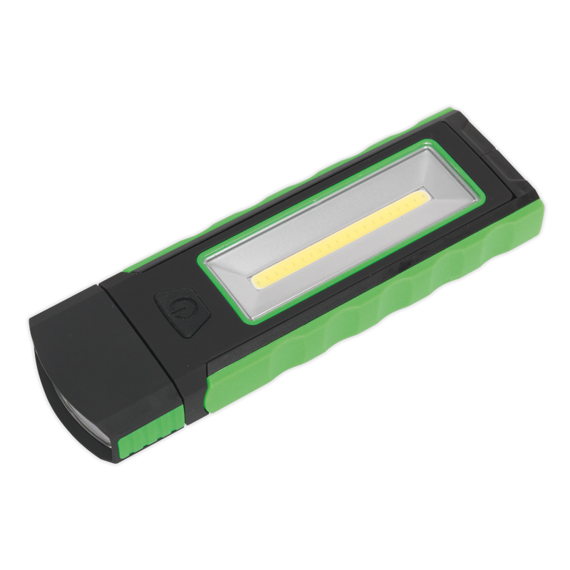 Magnetic Pocket Light 3W + 0.5W COB LED - Green | Pipe Manufacturers Ltd..