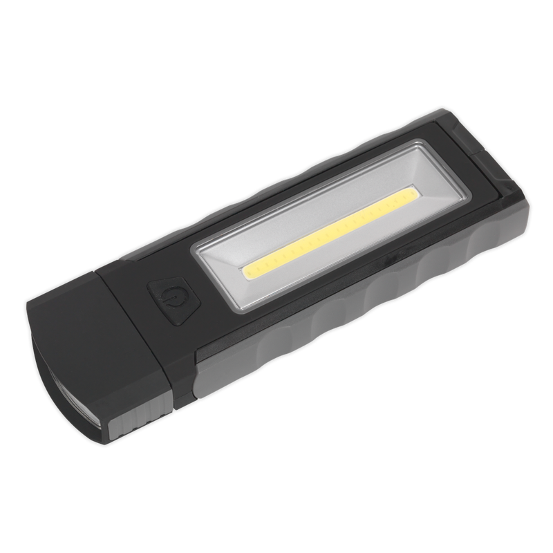 Magnetic Pocket Light 3W + 0.5W COB LED - Grey | Pipe Manufacturers Ltd..