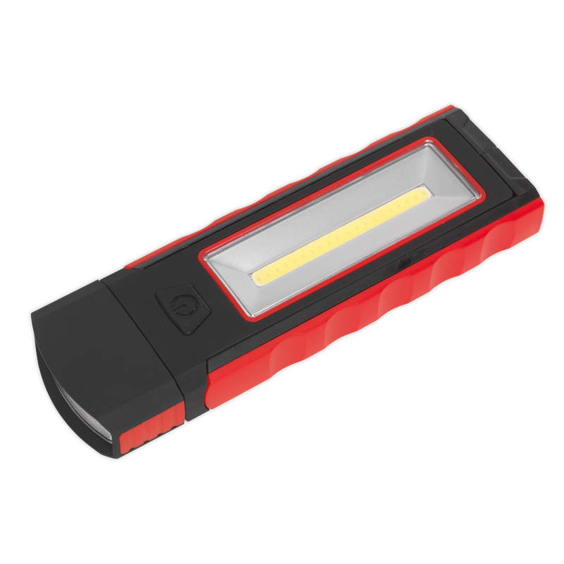Magnetic Pocket Light 3W + 0.5W COB LED - Red | Pipe Manufacturers Ltd..