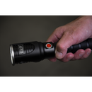 Aluminium Torch 60W COB LED Adjustable Focus Rechargeable with USB Port | Pipe Manufacturers Ltd..