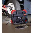 Site Light with 2 x 13A Sockets 48W SMD LED 230V | Pipe Manufacturers Ltd..