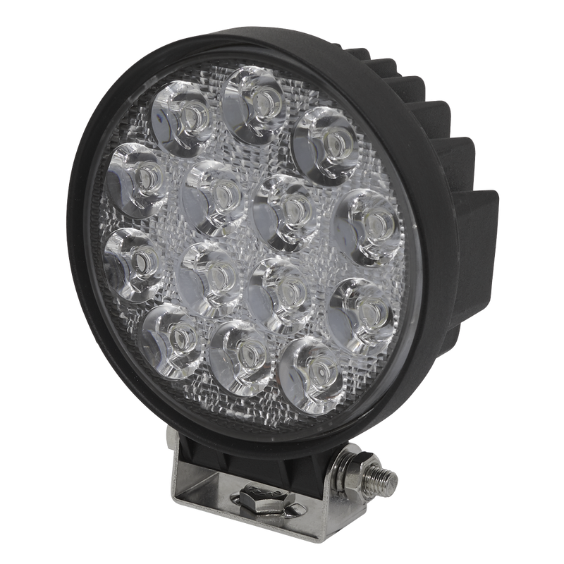 Round Work Light with Mounting Bracket 42W LED | Pipe Manufacturers Ltd..