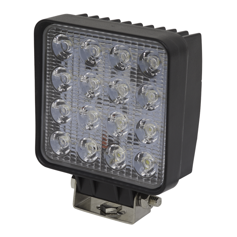 Square Work Light with Mounting Bracket 48W LED | Pipe Manufacturers Ltd..