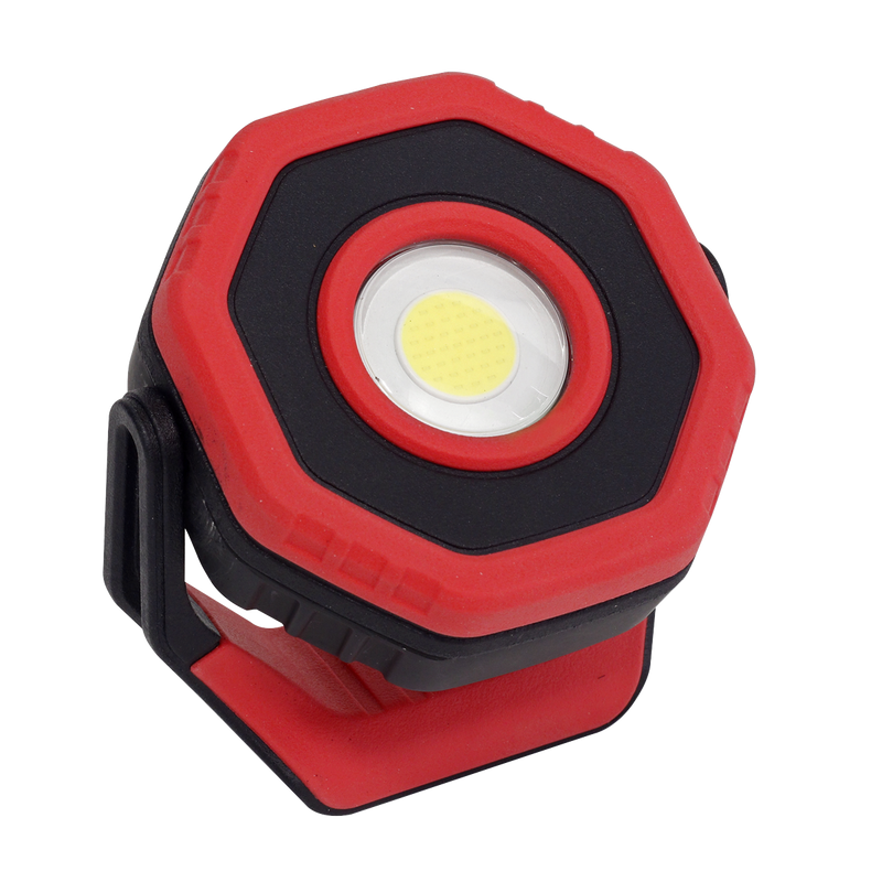 Rechargeable Pocket Floodlight with Magnet 360¡ 7W COB LED - Red | Pipe Manufacturers Ltd..