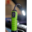 Flexi Rechargeable Green Inspection Lamp Li-ion 1 COB + 1 LED | Pipe Manufacturers Ltd..