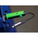 Flexi Rechargeable Green Inspection Lamp Li-ion 1 COB + 1 LED | Pipe Manufacturers Ltd..