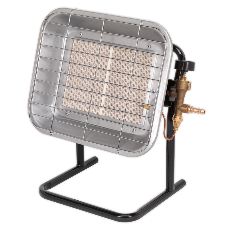 Space Warmer¨ Propane Heater with Stand 10,250-15,354Btu/hr | Pipe Manufacturers Ltd..