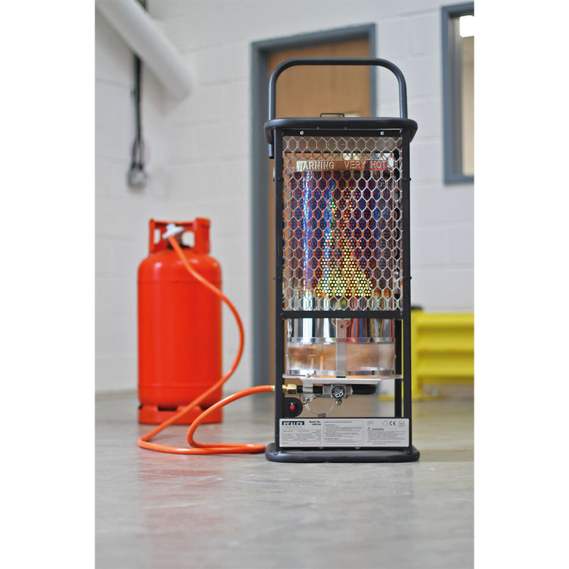 Space Warmer¨ Industrial Propane Heater 125,000Btu/hr | Pipe Manufacturers Ltd..