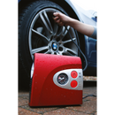 Tyre Inflator/Mini Air Compressor with Work Light 12V | Pipe Manufacturers Ltd..