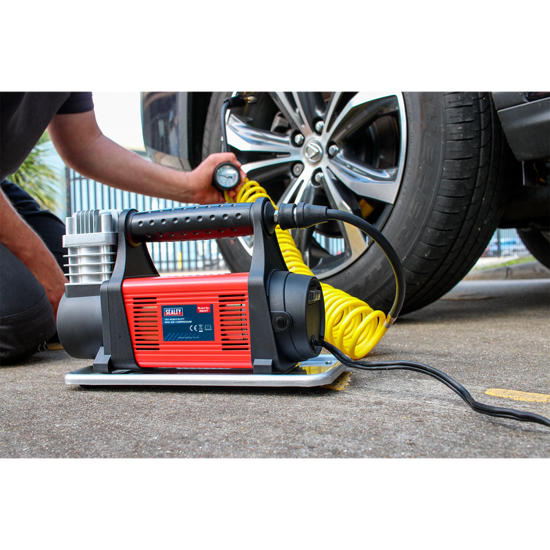 Tyre Inflator/Mini Air Compressor 12V Heavy-Duty | Pipe Manufacturers Ltd..