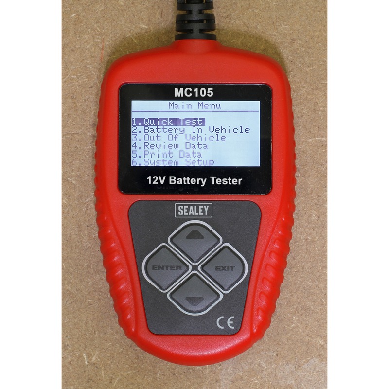 Motorcycle Digital Battery Tester 12V | Pipe Manufacturers Ltd..