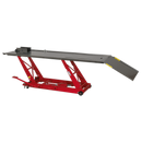 Motorcycle Lift 454kg Capacity Hydraulic | Pipe Manufacturers Ltd..