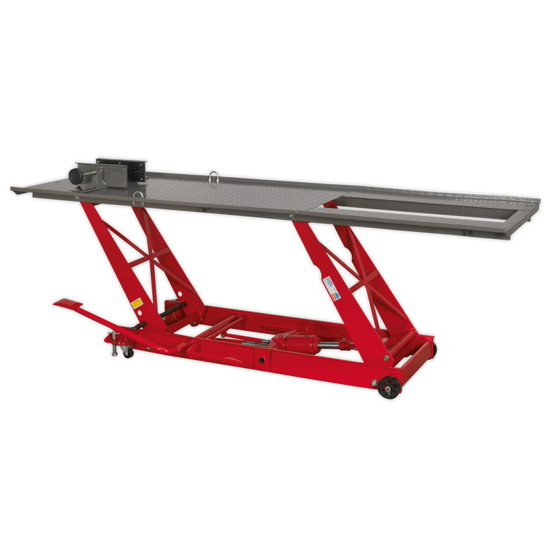 Motorcycle Lift 454kg Capacity Hydraulic | Pipe Manufacturers Ltd..
