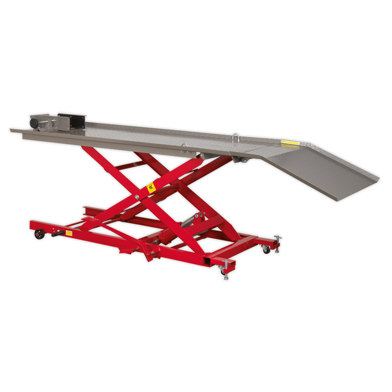 Hydraulic Motorcycle Lift 450kg Capacity | Pipe Manufacturers Ltd..