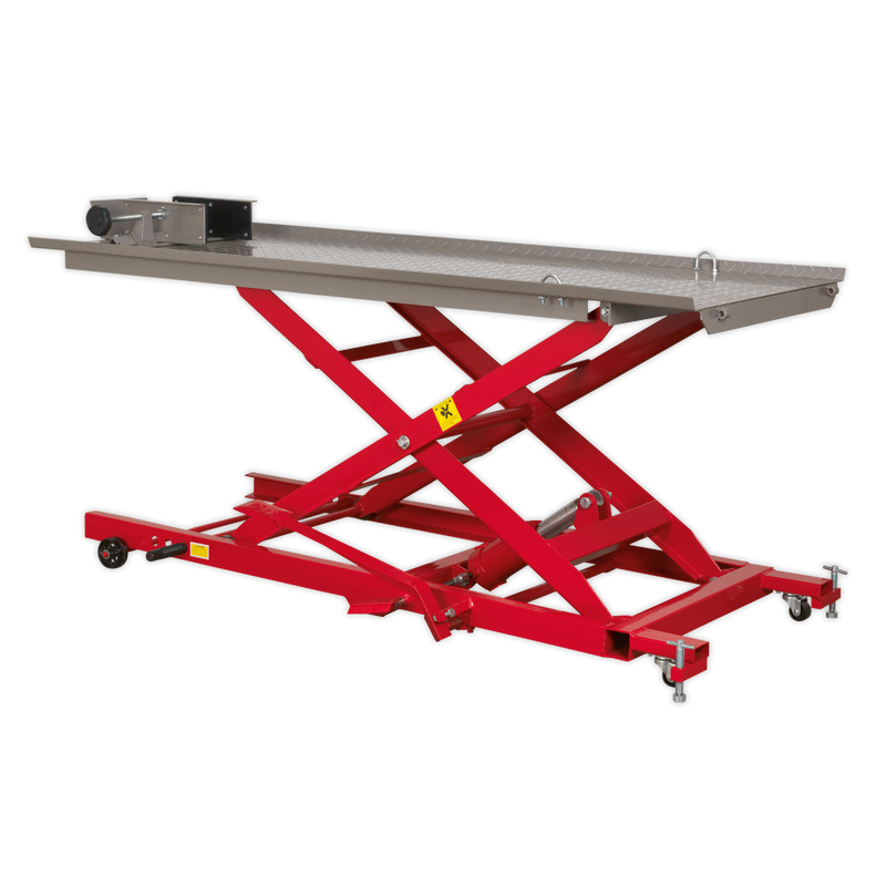 Hydraulic Motorcycle Lift 450kg Capacity | Pipe Manufacturers Ltd..
