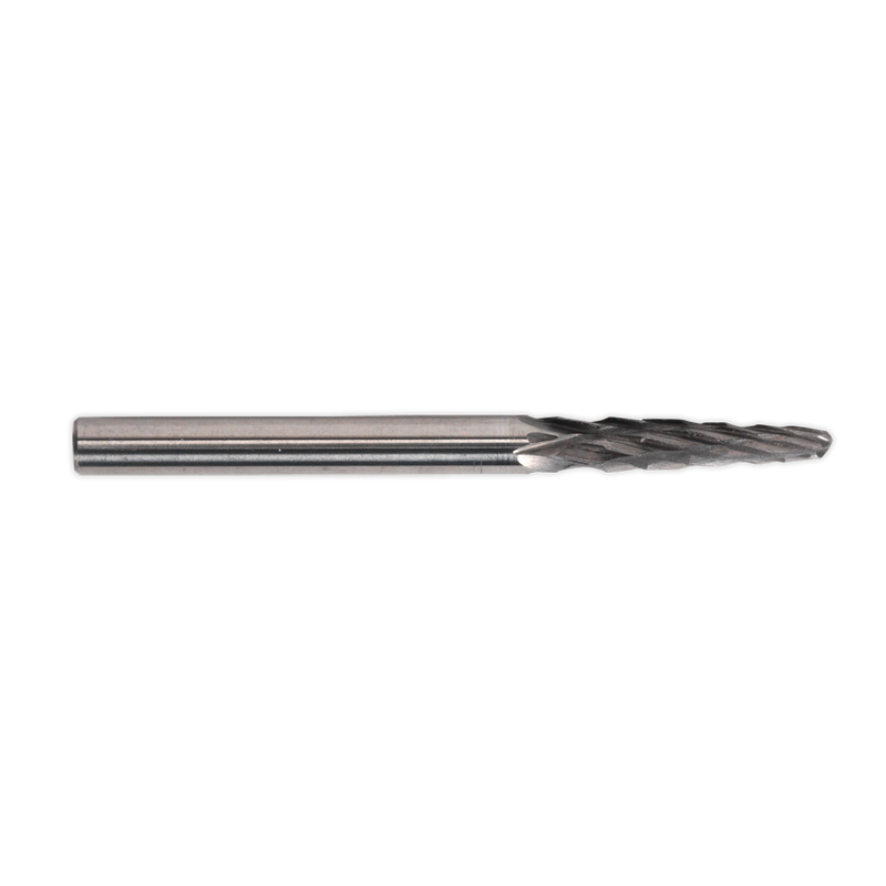 Micro Carbide Burr Ball Nose Taper 3mm Pack of 3 | Pipe Manufacturers Ltd..