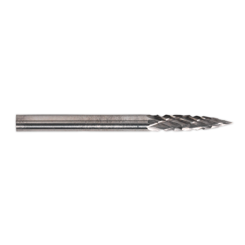 Micro Carbide Burr Pointed Tree 3mm Pack of 3 | Pipe Manufacturers Ltd..