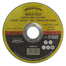 Multi-Cut Disc ¯115 x 1 x 22mm | Pipe Manufacturers Ltd..