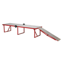 Motorcycle Portable Folding Workbench 360kg Capacity | Pipe Manufacturers Ltd..