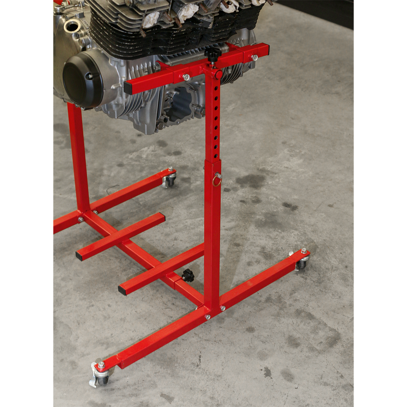 Engine Rebuild Stand - Multi Cylinder 75kg Capacity | Pipe Manufacturers Ltd..