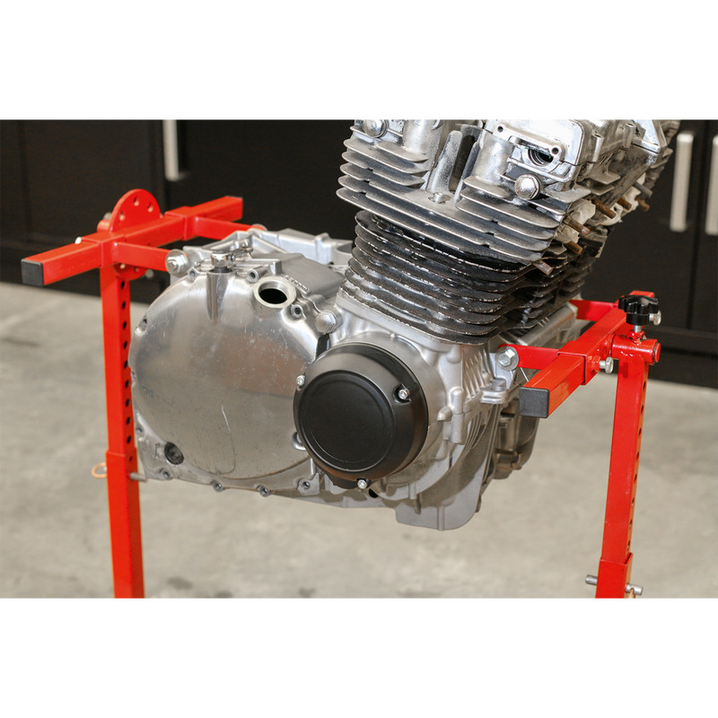 Engine Rebuild Stand - Multi Cylinder 75kg Capacity | Pipe Manufacturers Ltd..