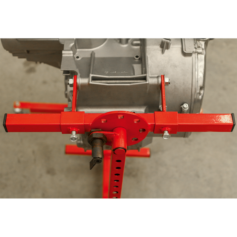 Engine Rebuild Stand - Multi Cylinder 75kg Capacity | Pipe Manufacturers Ltd..