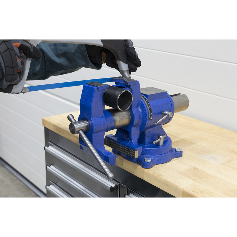 Vice Cast Iron Multifunction Swivel Base 150mm | Pipe Manufacturers Ltd..