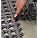 Interlocking Anti-Fatigue Matting 920 x 920mm | Pipe Manufacturers Ltd..