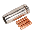 Conical Nozzle x 1 Contact Tip 0.6mm x 3 MB14 | Pipe Manufacturers Ltd..