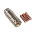 Conical Nozzle x 1 Contact Tip 0.8mm x 3 MB14 | Pipe Manufacturers Ltd..