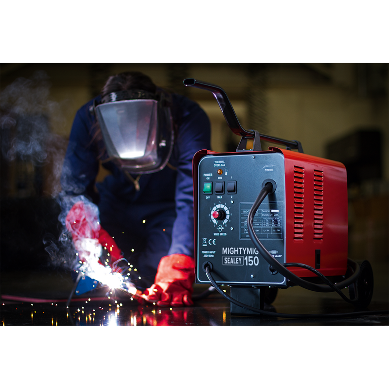 Professional Gas/No-Gas MIG Welder 150Amp 230V | Pipe Manufacturers Ltd..