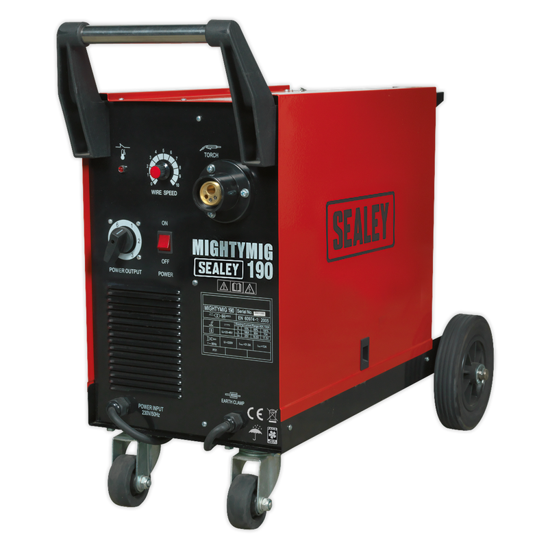 Professional Gas/No-Gas MIG Welder 190A with Euro Torch | Pipe Manufacturers Ltd..