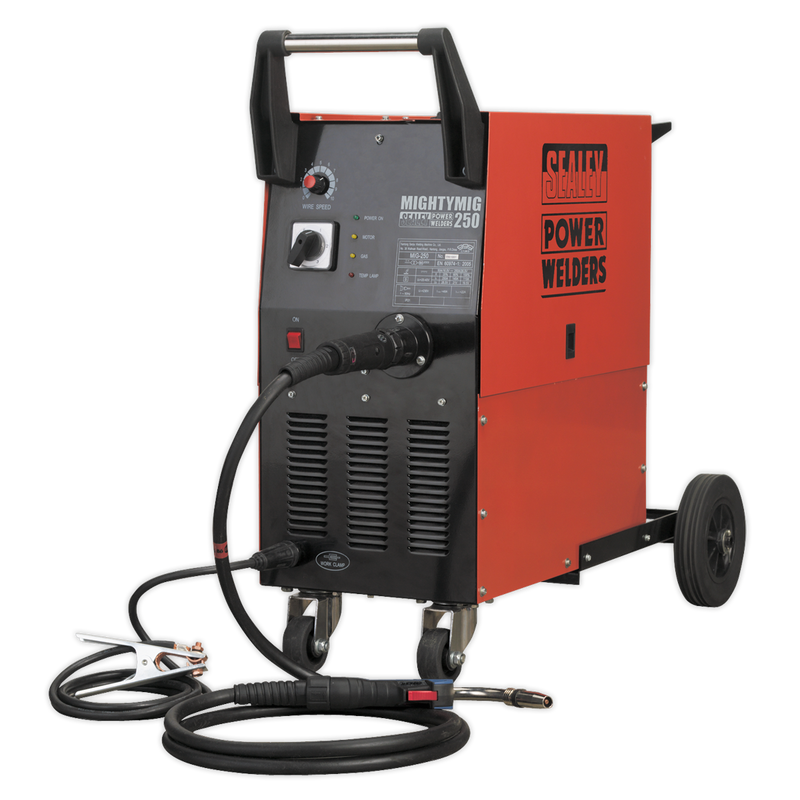 Professional Gas/No-Gas MIG Welder 250Amp with Euro Torch | Pipe Manufacturers Ltd..