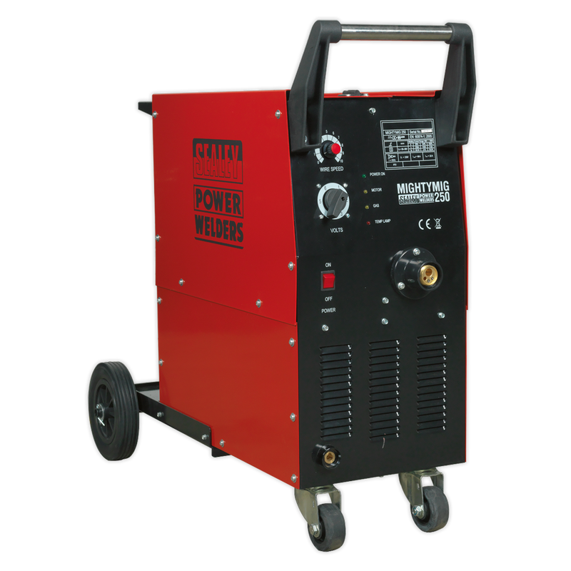 Professional Gas/No-Gas MIG Welder 250Amp with Euro Torch | Pipe Manufacturers Ltd..